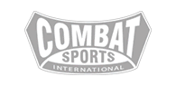 Gray logo with the text "COMBAT SPORTS INTERNATIONAL" in bold, stylized font enclosed in a shield-like shape.