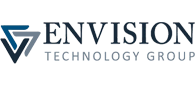 Logo of Envision Financial Group, featuring a stylized blue and gray "V" and the company name in dark text.