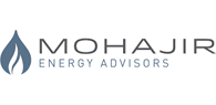 Logo of Mohajir Energy Advisors featuring a stylized flame icon on the left and the company name in text on the right.